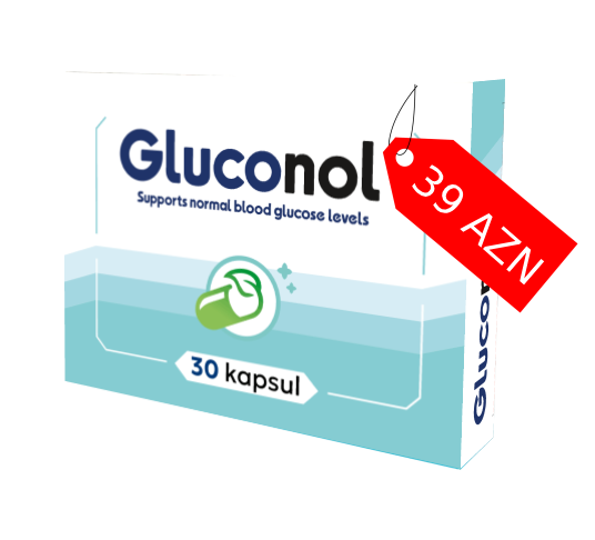 Gluconol - şəkərli diabet üçün bitki tərkibli kapsullar